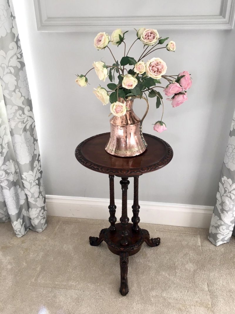 Antique Arts and Crafts Copper and Brass Milk Jug - Image 6